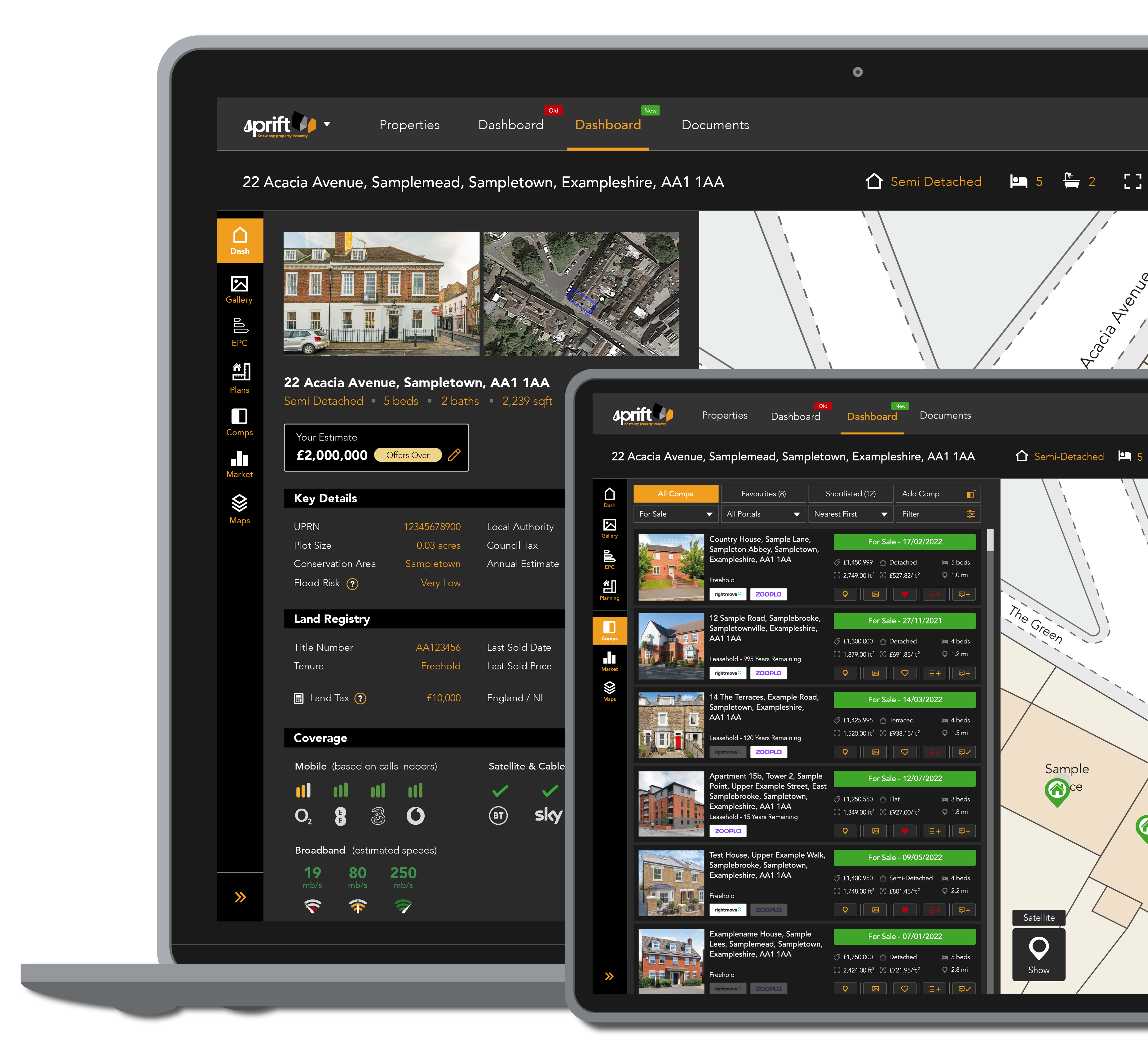 Dashboard Devices v2